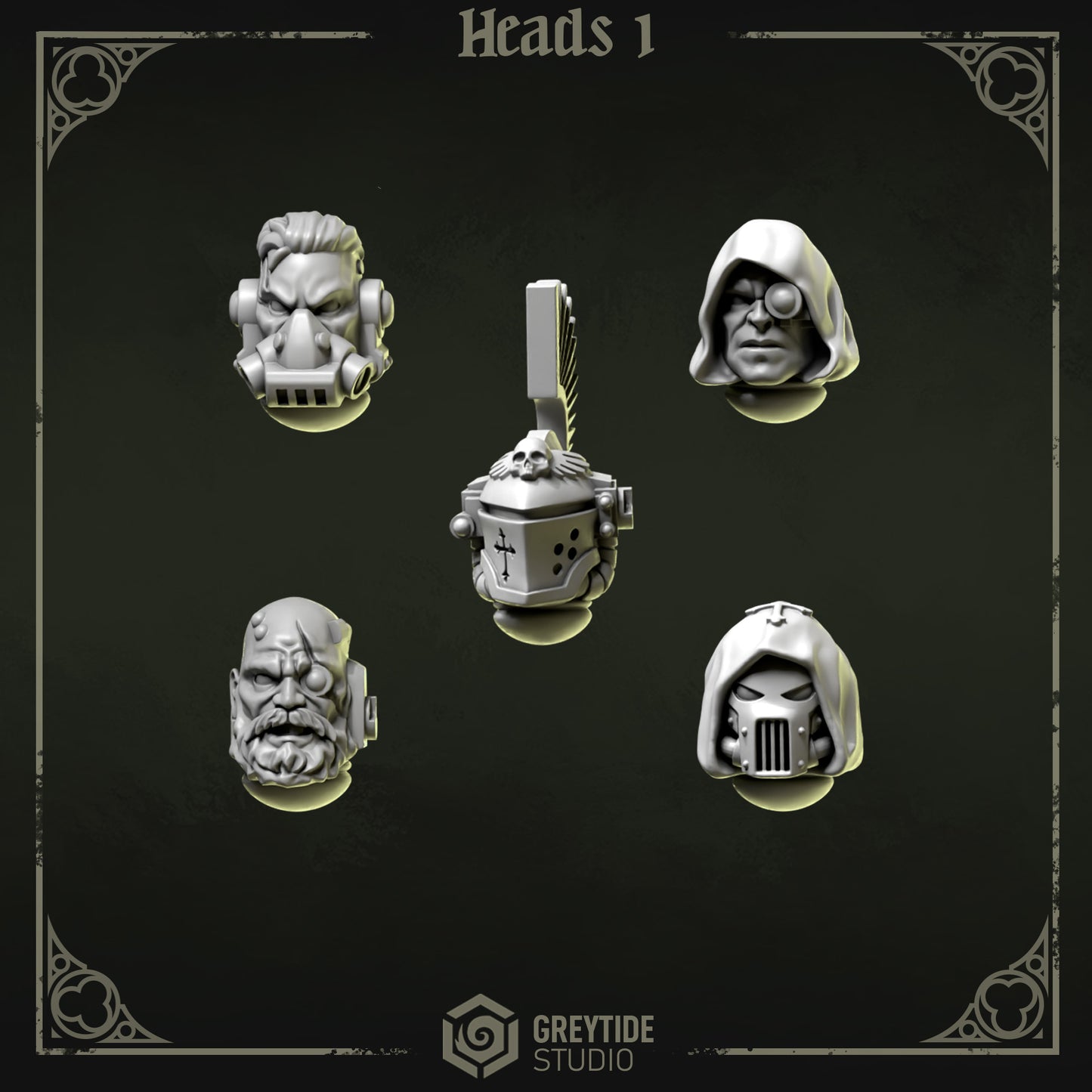 Greytide Studios -  Eternal Pilgrims - Heads 1