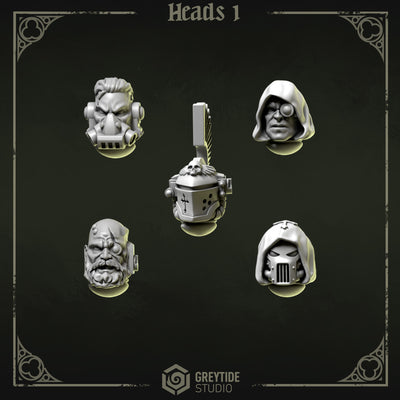 Greytide Studios -  Eternal Pilgrims - Heads 1