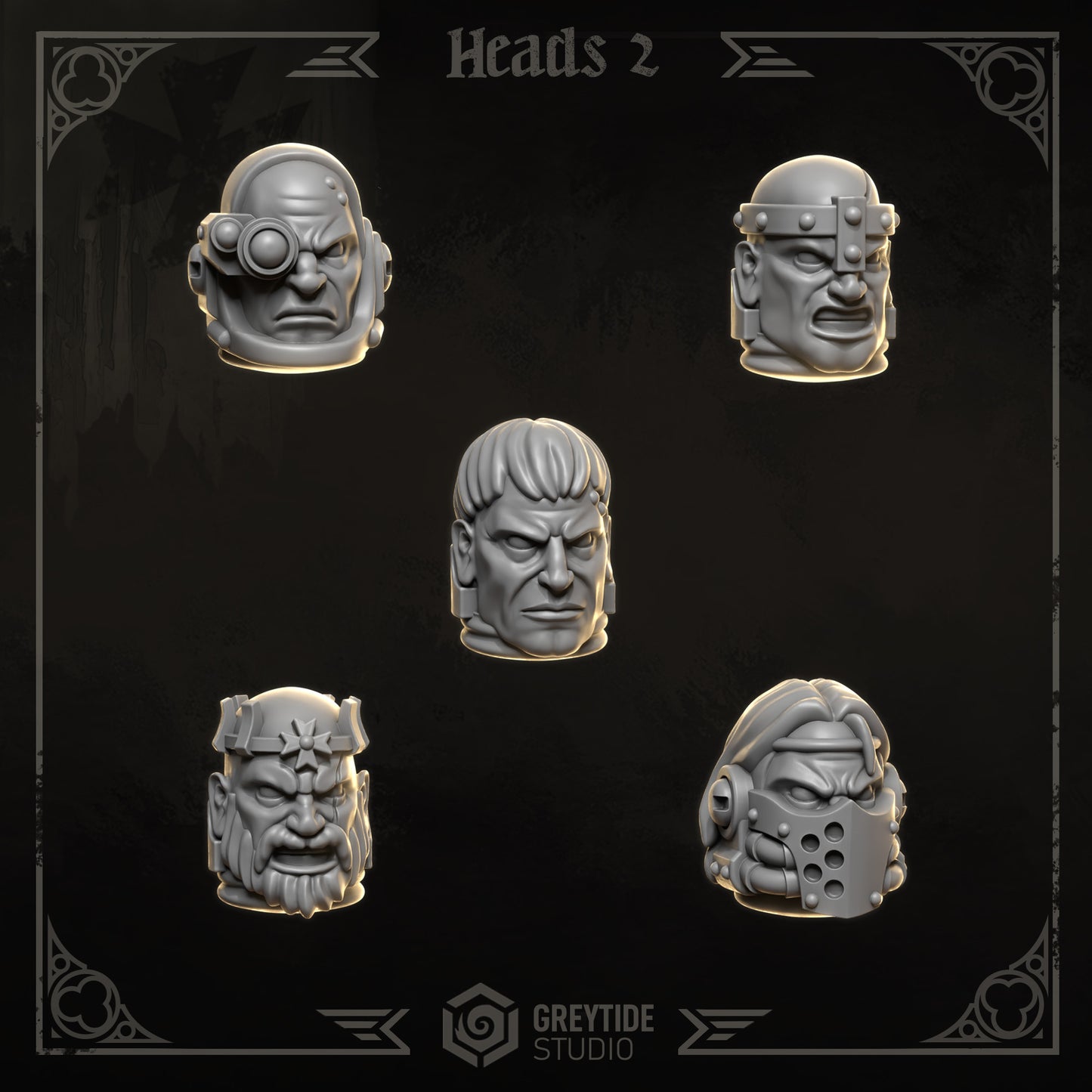 Greytide Studios - Eternal Crusaders - Big Heads 2