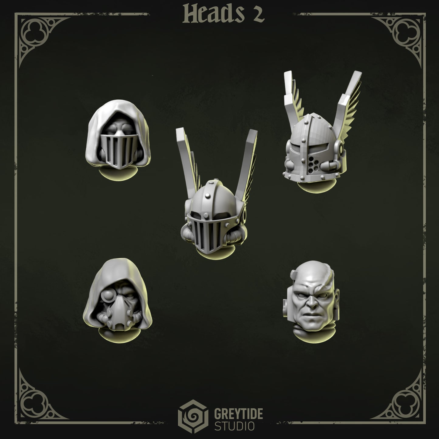 Greytide Studios -  Eternal Pilgrims - Heads 2