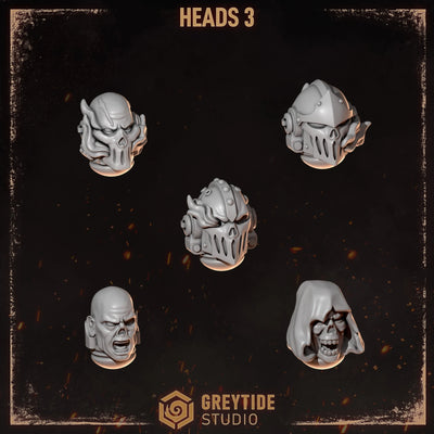Greytide Studios - Cursed Company - Heads 3