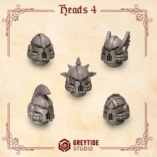 Greytide Studios -  Crimson Lords - Heads 4