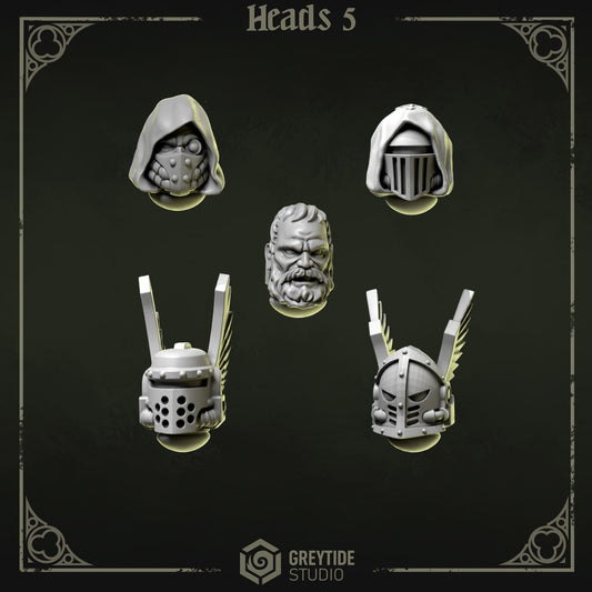 Greytide Studios -  Eternal Pilgrims - Heads 5