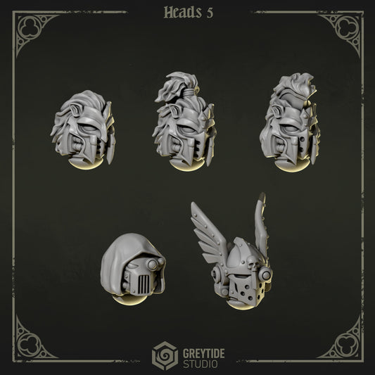 Greytide Studios -  Eternal Pilgrims - Heads 5