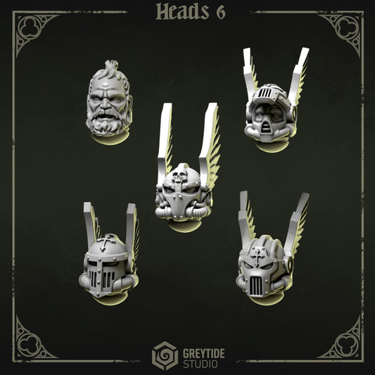 Greytide Studios -  Eternal Pilgrims - Heads 6