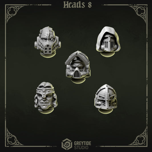 Greytide Studios -  Eternal Pilgrims - Heads 8