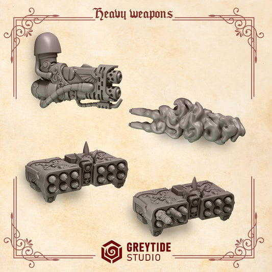 Greytide Studios -  Crimson Lords - Heavy Weapons