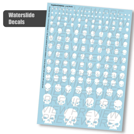 Just Skulls - Decals