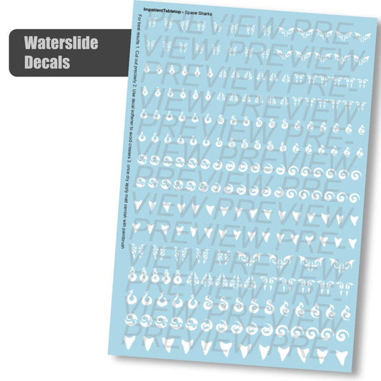 Tribal Shark Veteran - Decals