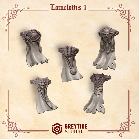 Greytide Studios -  Crimson Lords - Loincloths 1