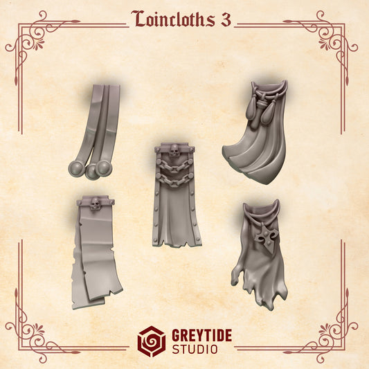 Greytide Studios -  Crimson Lords - Loincloths 3