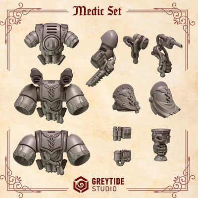 Greytide Studios -  Crimson Lords - Medic Bits