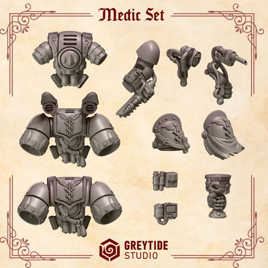 Greytide Studios -  Crimson Lords - Medic Bits