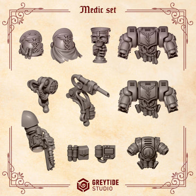 Greytide Studios -  Crimson Lords - Medic Bits