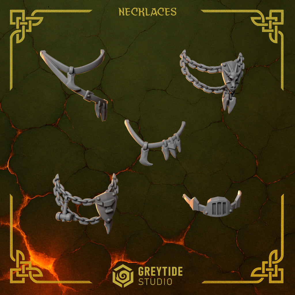 Greytide Studios - Anvil Wardens - Necklaces
