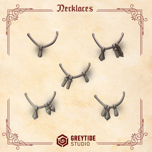 Greytide Studios -  Crimson Lords - Necklaces