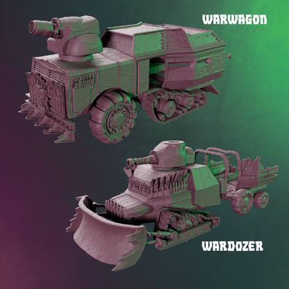 7 Orc Vehicles and Goblin Crew - October 2023