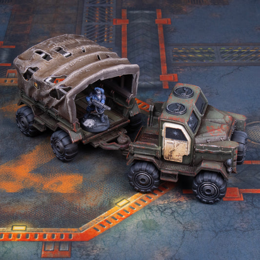 Truck and Trailers - Battlefield Supports Pack