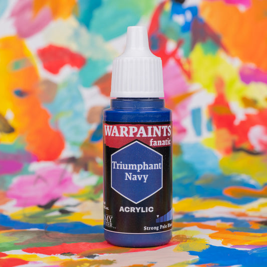 Army Painter Fanatic Warpaints - Triumphant Navy