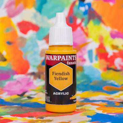 Army Painter Fanatic Warpaints - Fiendish Yellow