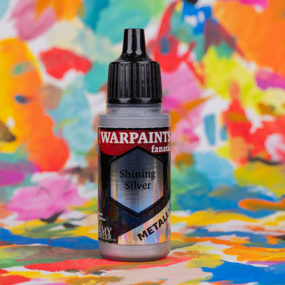 Army Painter Fanatic Warpaints Metallics - Shining Silver