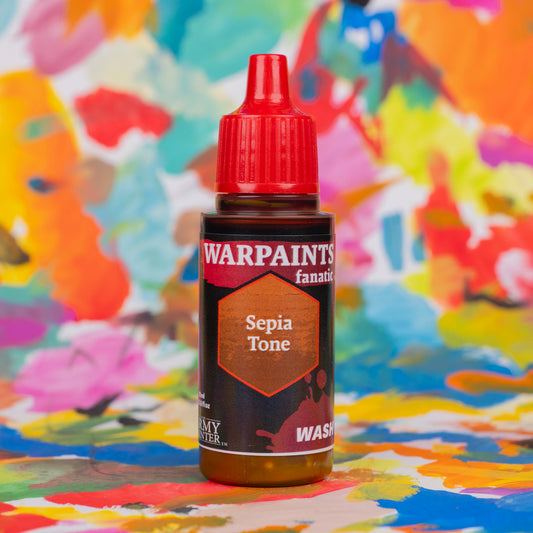 Army Painter Fanatic Warpaints Washes - Sepia Tone