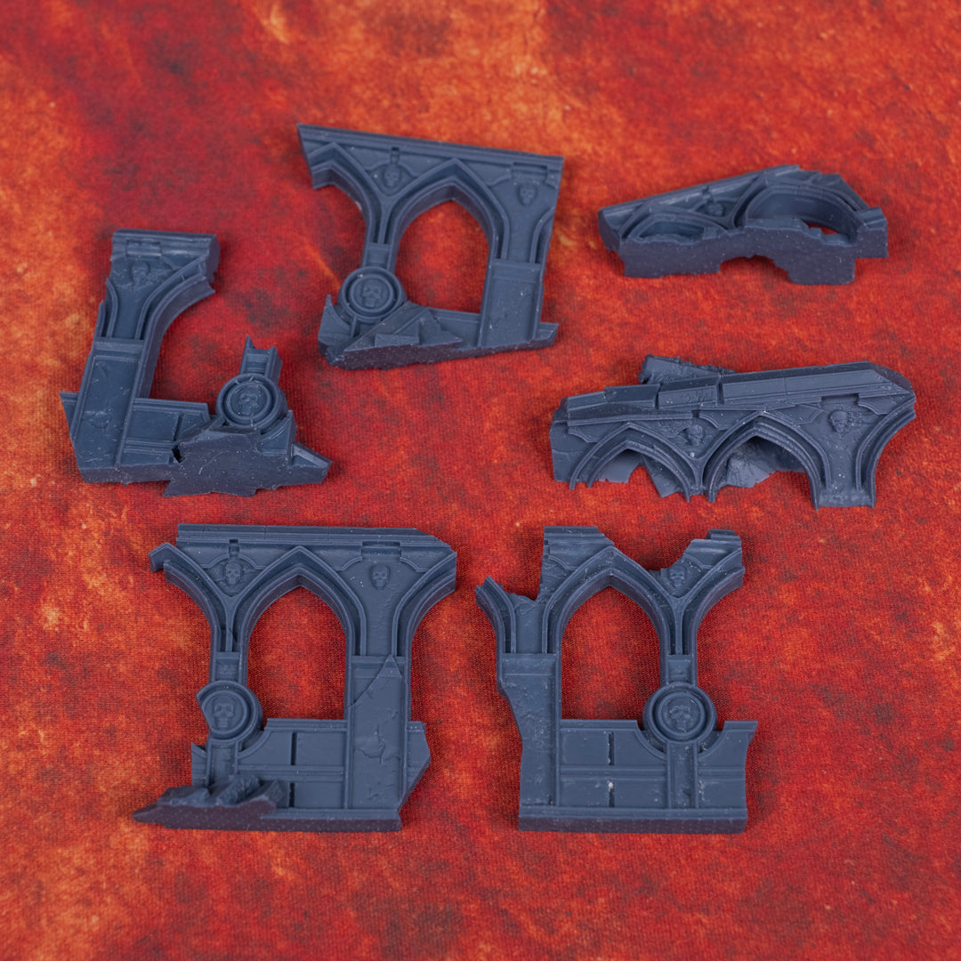 Invaded City Basing Bits - Large Ruins