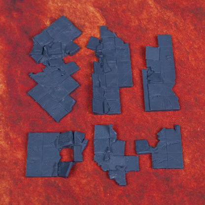 Invaded City Basing Bits - Gothic Ground Large