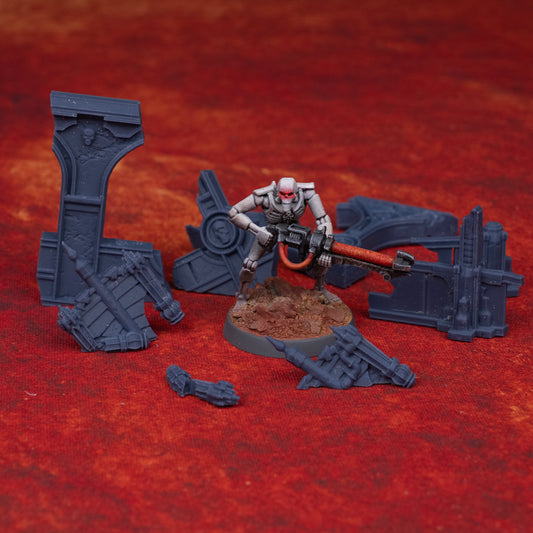 Invaded City Basing Bits - Ruins Pack 1