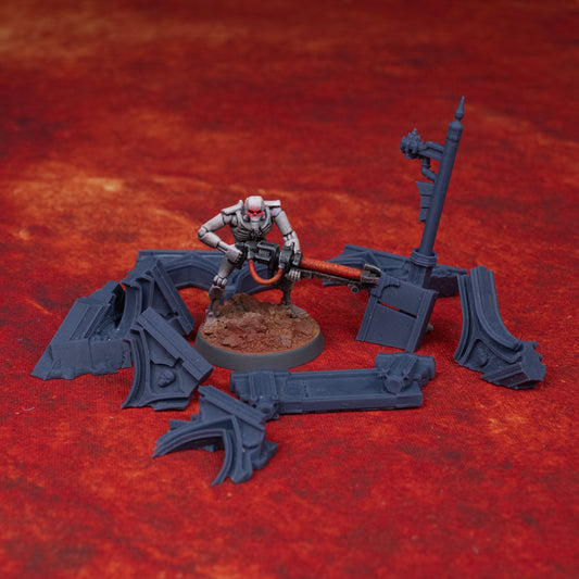 Invaded City Basing Bits - Ruins Pack 2