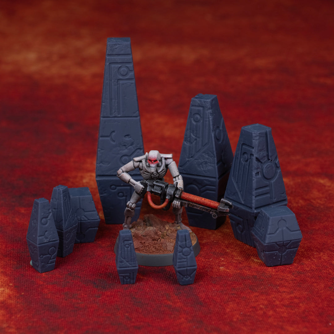 Invaded City Basing Bits - Monoliths