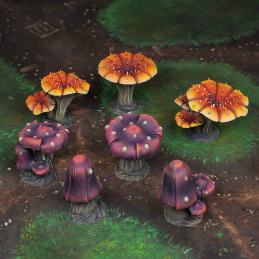 Crawling Forest Terrain - Mushrooms