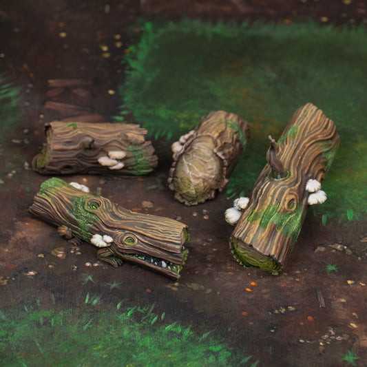 Crawling Forest Terrain - Log Mimics