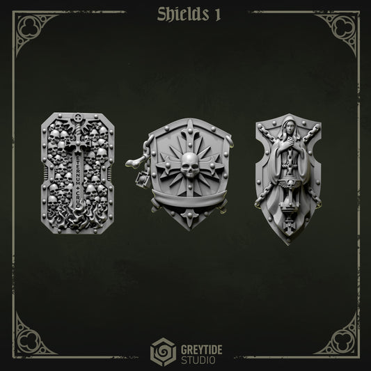 Greytide Studios -  Eternal Pilgrims - Shields 1
