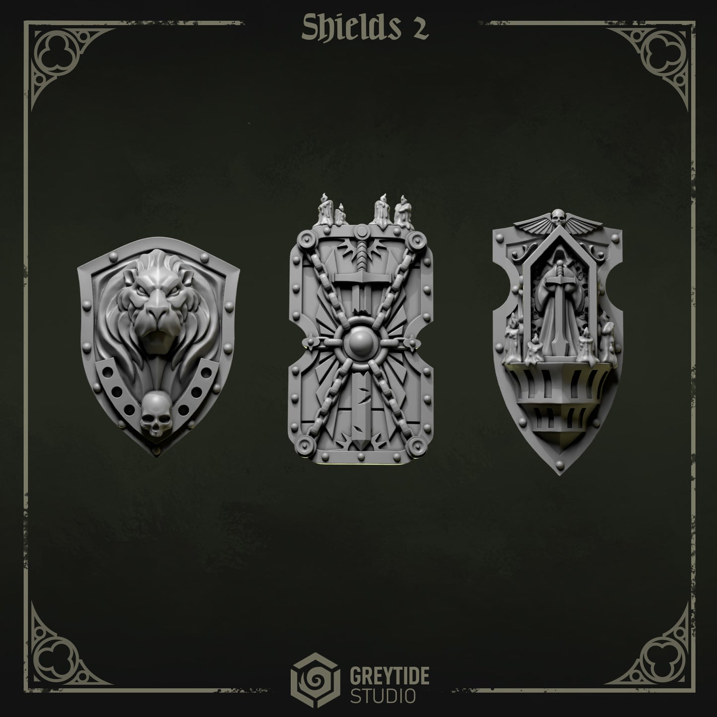 Greytide Studios -  Eternal Pilgrims - Shields 2