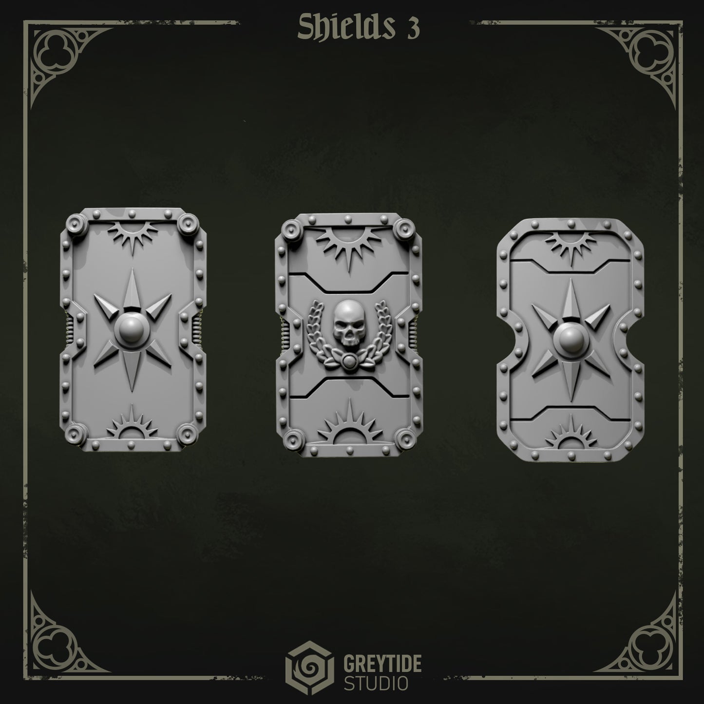 Greytide Studios -  Eternal Pilgrims - Shields 3