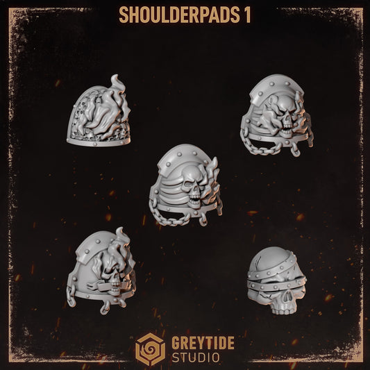 Greytide Studios - Cursed Company - Shoulderpads 1