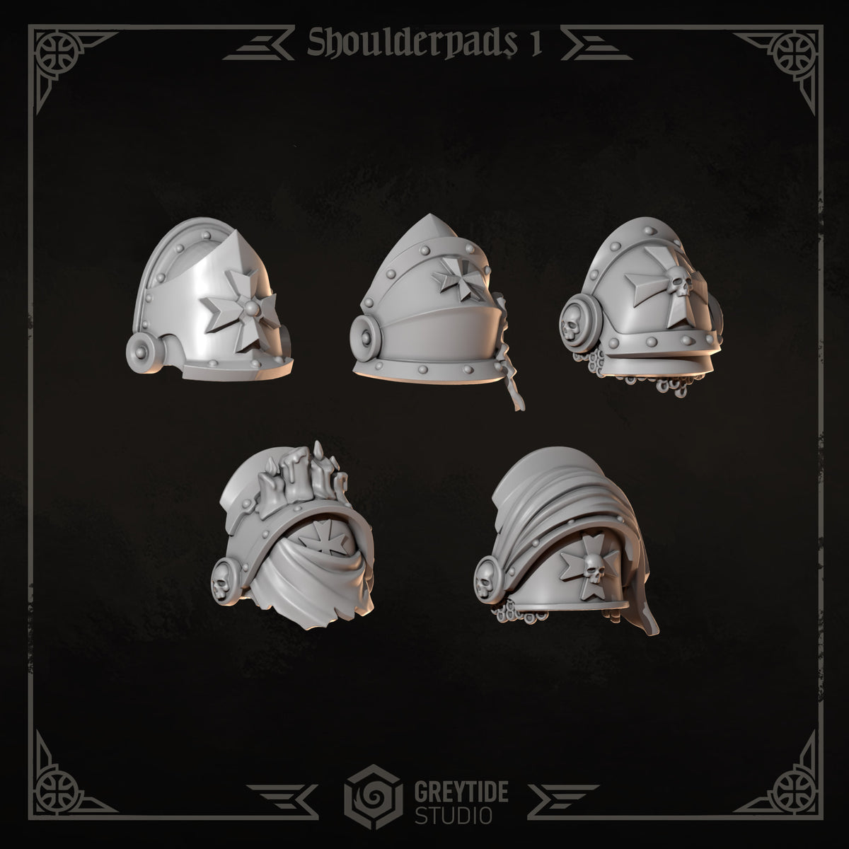 Greytide Studios - Eternal Crusaders - Big Shoulderpads 1