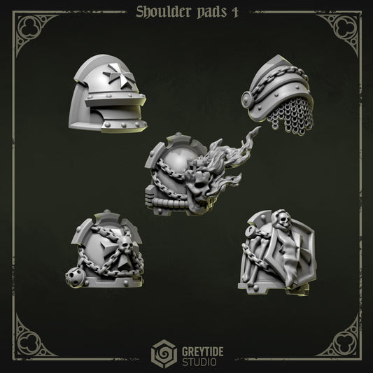 Greytide Studios -  Eternal Pilgrims - Shoulder Pads 4