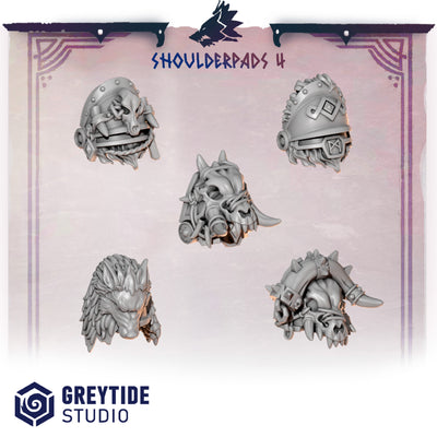 Greytide Studios -  Primal Hounds - Shoulderpads 4