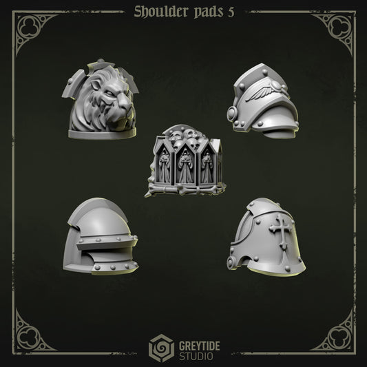 Greytide Studios -  Eternal Pilgrims - Shoulder Pads 5