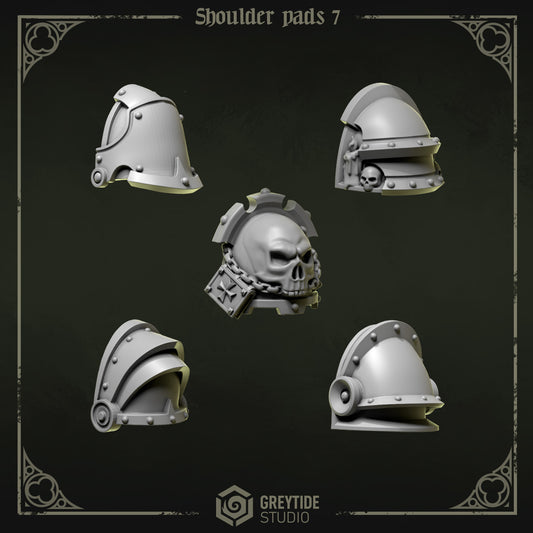 Greytide Studios -  Eternal Pilgrims - Shoulder Pads 7