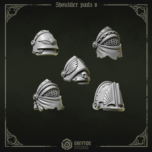 Greytide Studios -  Eternal Pilgrims - Shoulder Pads 8