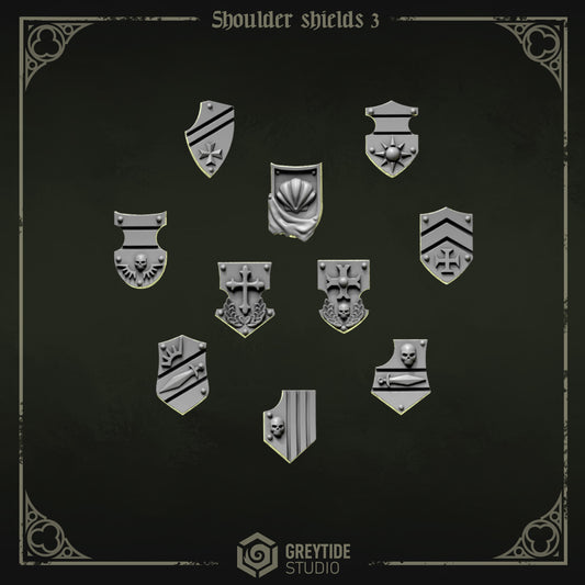 Greytide Studios -  Eternal Pilgrims - Shoulder Shields 3