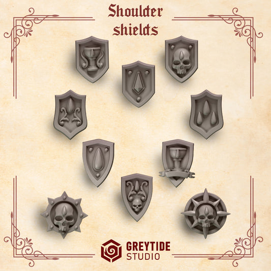 Greytide Studios -  Crimson Lords - Shouldershields