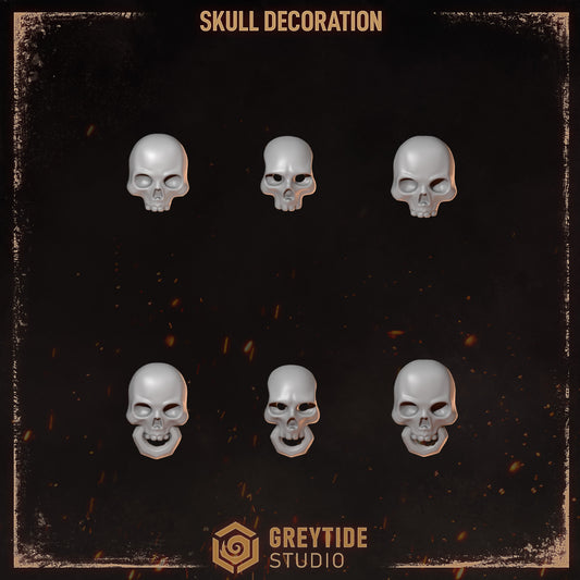 Greytide Studios - Cursed Company - Skull Decorations