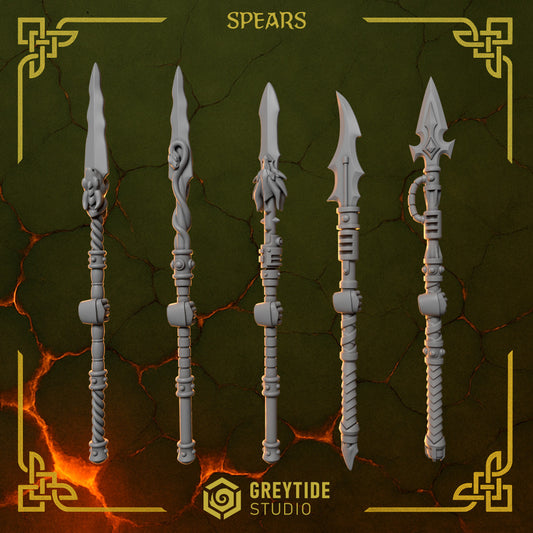 Greytide Studios - Anvil Wardens - Spears