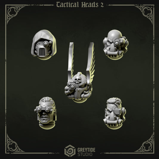 Greytide Studios -  Eternal Pilgrims - Tactical Heads 2