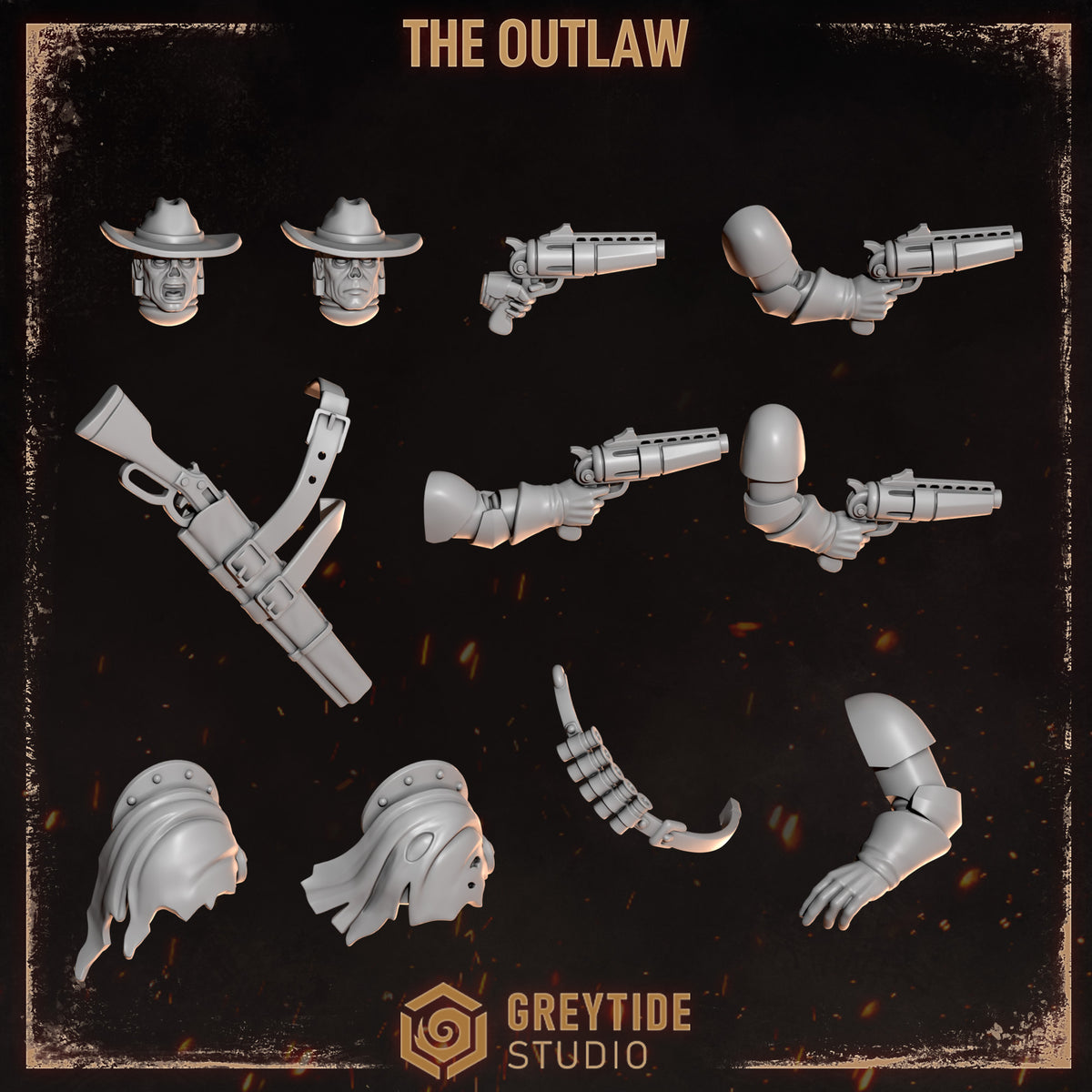 Greytide Studios - Cursed Company - The Outlaw