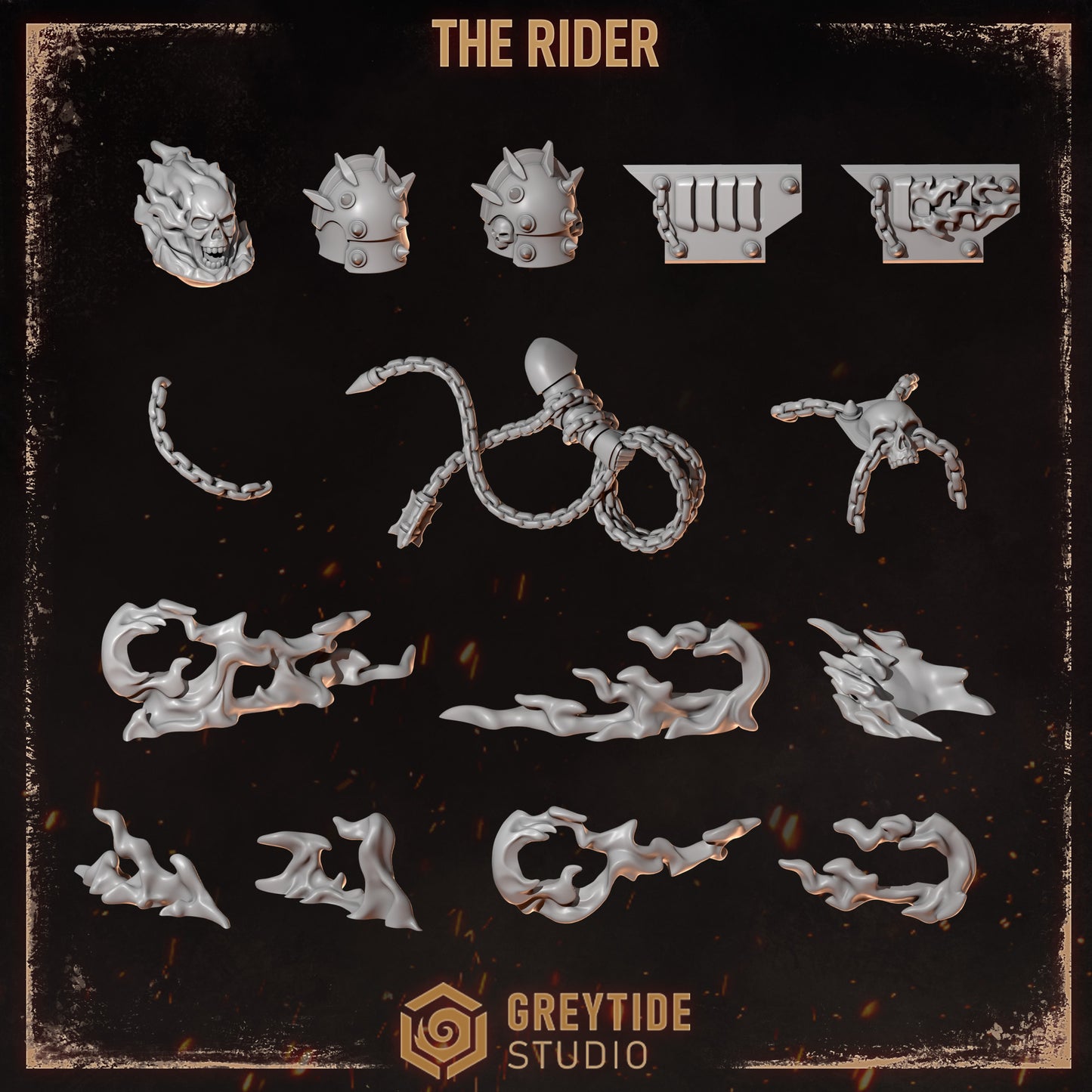Greytide Studios - Cursed Company - The Rider